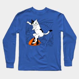 Surfin' Cat Long Sleeve T-Shirt